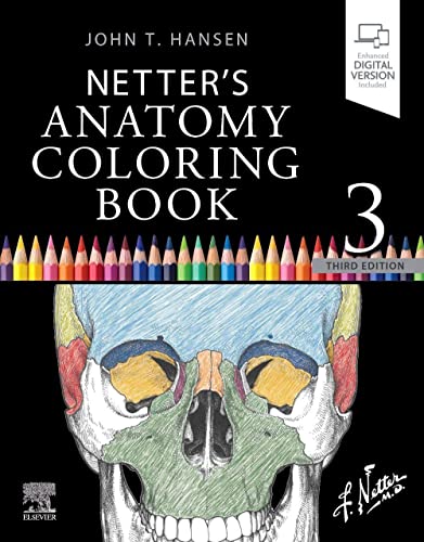 Netter's Anatomy Coloring Book (Netter Basic Science) [Paperback] Hansen PhD, John T.