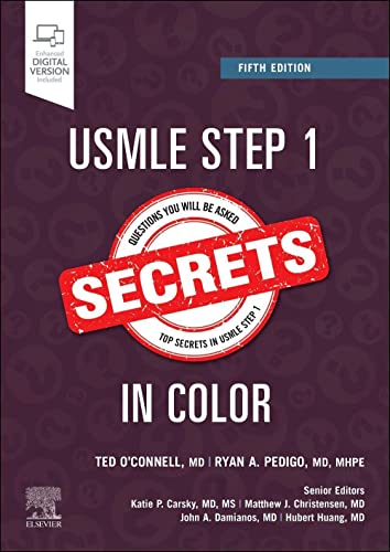 USMLE Step 1 Secrets in Color [Paperback] O'Connell MD, Theodore X. and Pedigo MD, Ryan A.