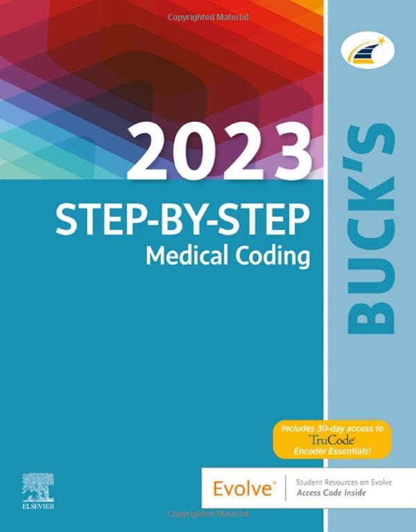 Buck's 2023 Step-by-Step Medical Coding [Paperback] Elsevier