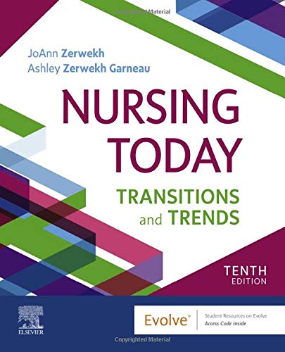 Nursing Today: Transition and Trends Zerwekh EdD  RN, JoAnn and Garneau PhD  RN, Ashley