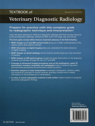 Textbook of Veterinary Diagnostic Radiology [Hardcover] Thrall DVM  PhD  DACVR, Donald E.