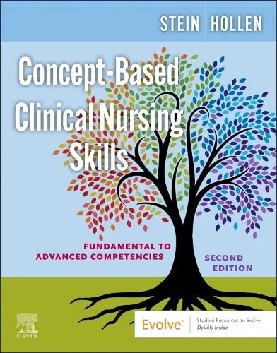 Concept-Based Clinical Nursing Skills: Fundamental to Advanced Competencies [Paperback] Stein MSN  RNC-NIC, Loren Nell Melton and Hollen RN  MS, Connie J