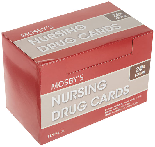 Mosby's Nursing Drug Cards [Cards] Gutierrez PhD  RN  BC-ANP  BC-CNS, Kathleen Jo; Nutz RN  MSN  MEd, Patricia A. and Albanese BS in Pharmacology  MS  PhD, Joseph A.