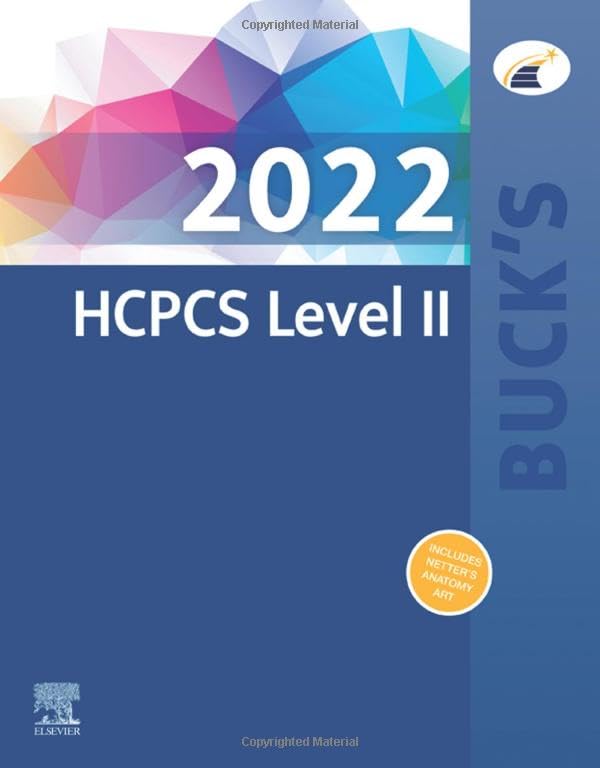 Buck's 2022 HCPCS Level II Elsevier