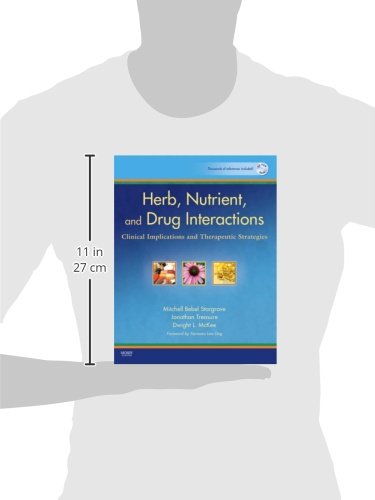 Herb, Nutrient, and Drug Interactions: Clinical Implications and Therapeutic Strategies [Paperback] Stargrove ND  LAc, Mitchell Bebel; Treasure MA  MNIMH  RH (AHG)  MCPP, Jonathan and McKee MD, Dwight L.