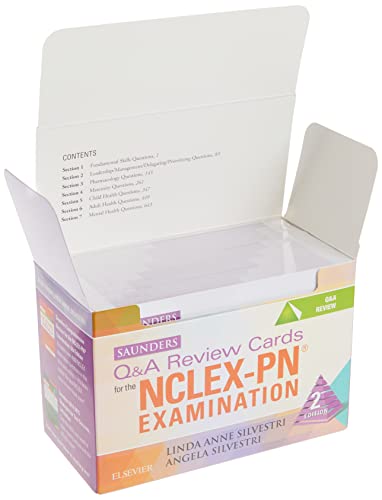 Saunders Q&A Review Cards for the NCLEX-PNï¿½ Examination [Cards] Silvestri PhD  RN  FAAN, Linda Anne and Silvestri PhD  APRN  FNP-BC  CNE, Angela