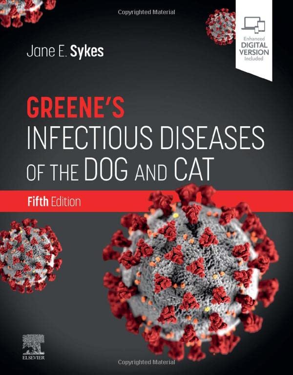 Greene's Infectious Diseases of the Dog and Cat [Hardcover] Sykes BVSc(Hons)  PhD  DACVIM, Jane E.