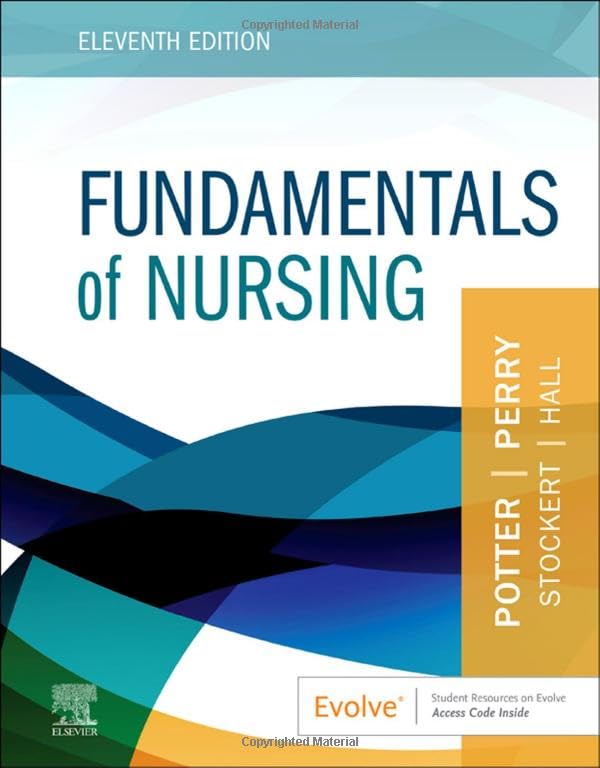 Fundamentals of Nursing [Hardcover] Potter RN  PhD  FAAN, Patricia A.; Perry RN  MSN  EdD  FAAN, Anne G.; Stockert RN  BSN  MS  PhD, Patricia A. and Hall RN  BSN  MS, Amy