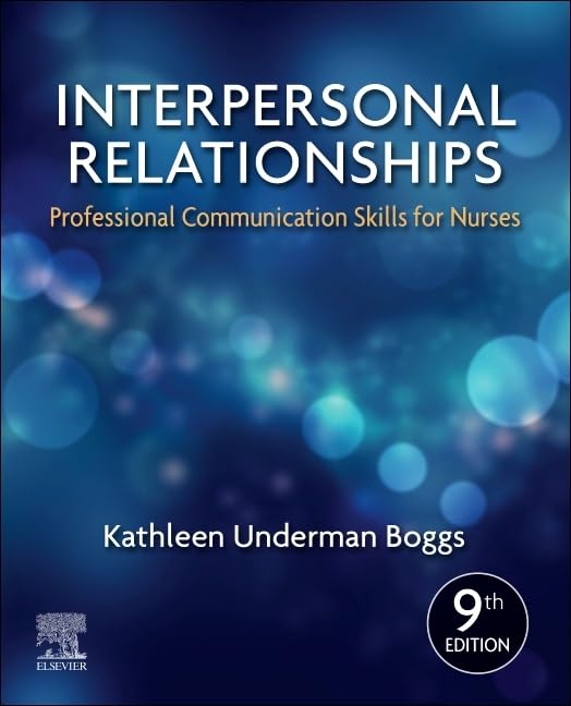 Interpersonal Relationships [Paperback] Boggs PhD  FNP-CS, Kathleen Underman