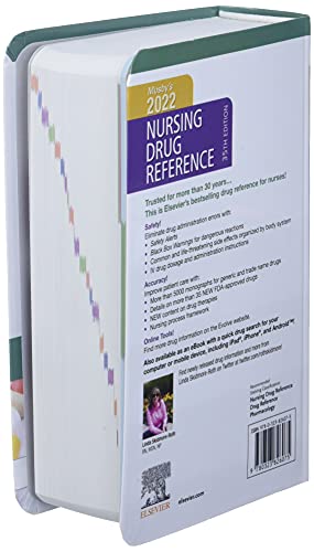 Mosby's 2022 Nursing Drug Reference (Skidmore Nursing Drug Reference) Skidmore-Roth RN  MSN  NP, Linda