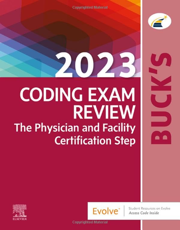 Buck's 2023 Coding Exam Review: The Certification Step [Paperback] Elsevier