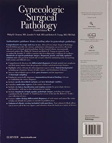 Atlas of Gynecologic Surgical Pathology: Expert Consult: Online and Print [Hardcover] Clement MD, Philip B.; Stall MD, Jennifer and Young MD  FRCPath, Robert H.