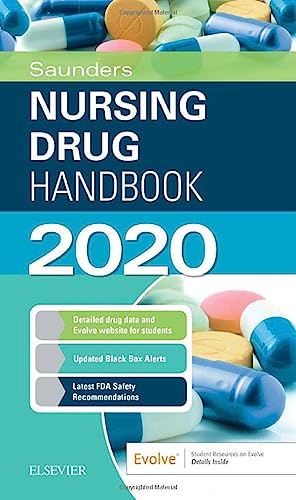 Saunders Nursing Drug Handbook 2020 Kizior BS  RPh, Robert and Hodgson RN  BSN  CCRN, Keith