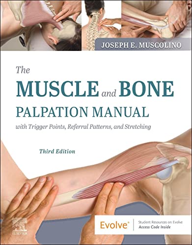 The Muscle and Bone Palpation Manual with Trigger Points, Referral Patterns and Stretching [Paperback] Muscolino DC, Joseph E.