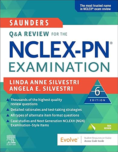 Saunders Q & A Review for the NCLEX-PNï¿½ Examination [Paperback] Silvestri PhD  RN  FAAN, Linda Anne and Silvestri PhD  APRN  FNP-BC  CNE, Angela