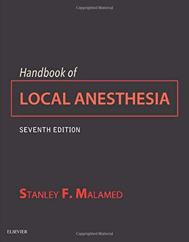 Handbook of Local Anesthesia [Paperback] Malamed DDS, Stanley F.