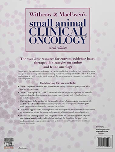 Withrow and MacEwen's Small Animal Clinical Oncology [Hardcover] Vail DVM  MS  DACVIM (Oncology), David M.; Thamm VMD  DACVIM (Oncology), Douglas H. and Liptak BVSc  MVetClinStud  FACVSc  DECVS  DACVS, Julius M.